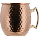 Moscow Mule-Krug 55 cl 2 Stück Kupfer gehämmert - 1 Set