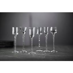 Schnappsglas Rom 18 cm 6 Stück Klar - 1 Set