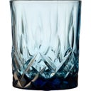 Lyngby Glas Verre à Whisky Sorrento 32 cl - Lot de 4 - Bleu