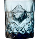 Lyngby Glas Verre à Whisky Sorrento 32 cl - Lot de 4 - Bleu