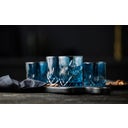 Lyngby Glas Verre à Whisky Sorrento 32 cl - Lot de 4 - Bleu