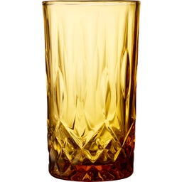 Lyngby Glas Highball Sorrento 38 cl 4 Stück - Amber