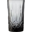 Lyngby Glas Verre Highball Sorrento 38 cl - Lot de 4 - Fumée