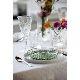 Lyngby Glas Assiette Sorrento 16 cm - Lot de 4 - Vert