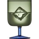 Torino Wine Glass 30 cl, 2 pieces - Green/Blue