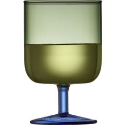 Torino Wine Glass 30 cl, 2 pieces - Green/Blue