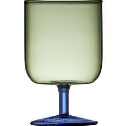 Torino Wine Glass 30 cl, 2 pieces - Green/Blue