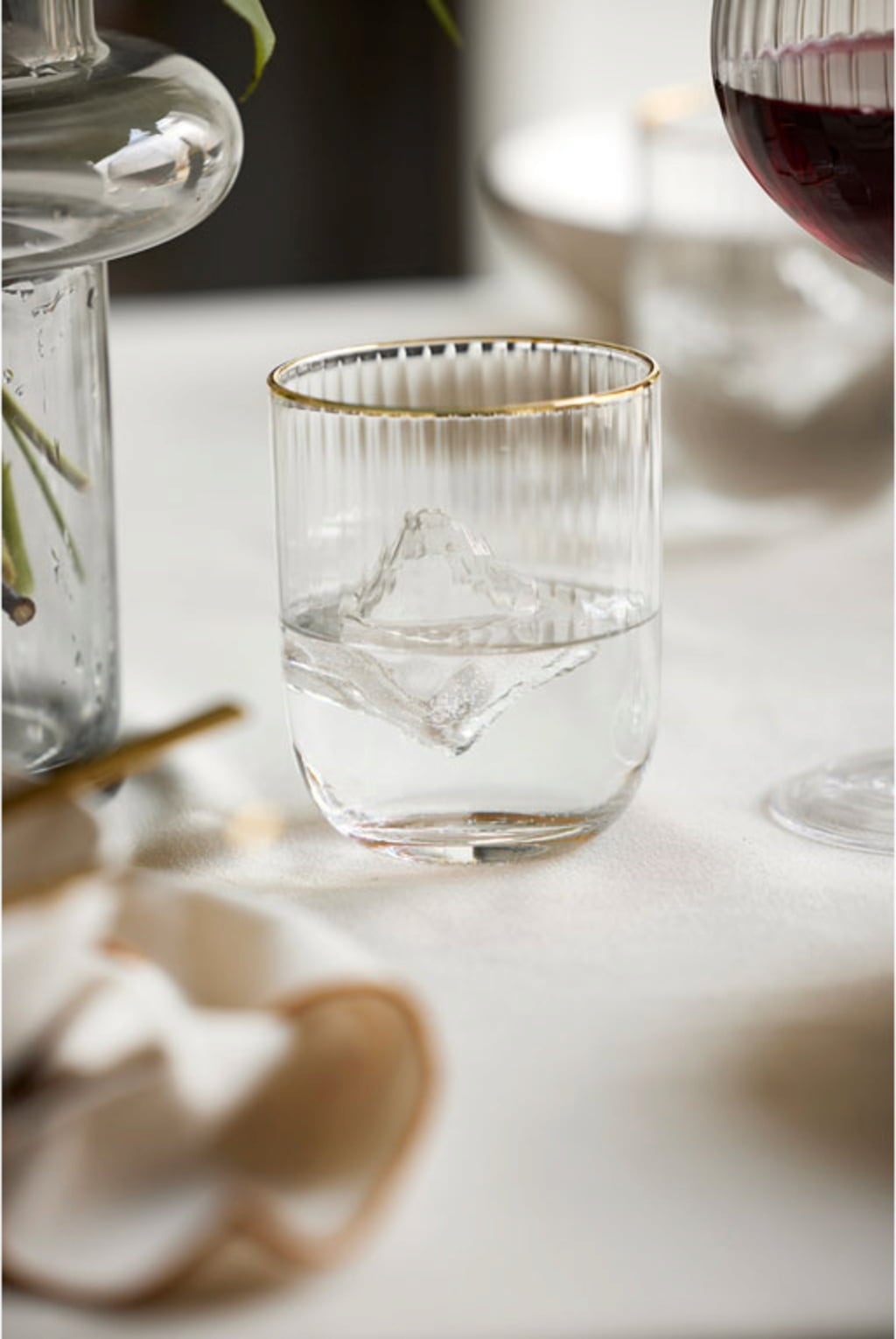 Lyngby Glas Tumbler Palermo Gold 35 cl - 4 Pezzi - 1 set