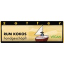 Zotter Schokolade Organic Chocolate Minis - Rum Coconut - 20 g