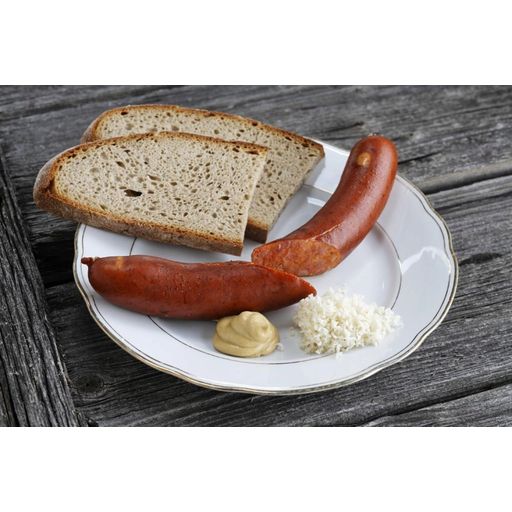 Styrian Volcanic Country Brown Sausages - Spicy - ca. 320 g