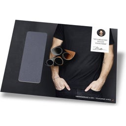 Bitz 4er Tischset - Königsblau/Sand