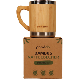 pandoo Bamboo & Stainless Steel Coffee Mug  - 1 Pc.