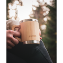 pandoo Bamboo & Stainless Steel Coffee Mug  - 1 Pc.