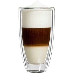 Zestaw 2 dużych szklanek do latte macchiato - 2 szt.