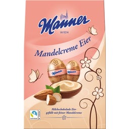 Manner Chocolate Eggs with Almond Cream Filling - 150 g