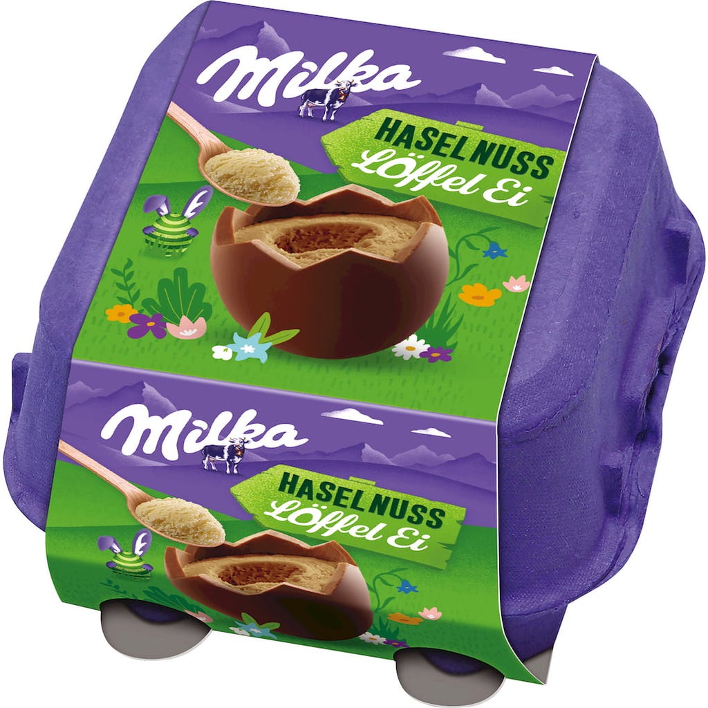 Milka Chocolate Eggs - 4 Pieces - Piccantino Online Shop Switzerland