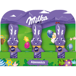 Smiling Bunny Alpine Milk Chocolate (3x15g) - 45 g