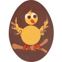 OrganicDeluxe Easter Egg with Glitter Chick - 100 g