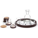 Bicchieri da Whisky The Peaks con Bottiglia - Set Lusso di 15 Pezzi - 1 set