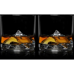 Liiton Everest Whisky Glasses, 2 Pieces - 1 Set