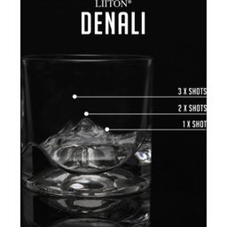 Liiton Denali Whisky Glasses, 2 Pieces - 1 Set