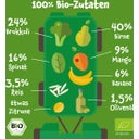 Bio Quetschie 'Birne, Brokkoli, Spinat, Mango, Banane, Reis' - 100 g