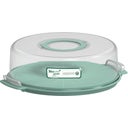 guzzini Cake Platter, Low - Olive Green