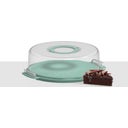 guzzini Cake Platter, Low - Olive Green