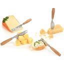 Set de Cuchillos para Queso con Mango de Roble - 1 set