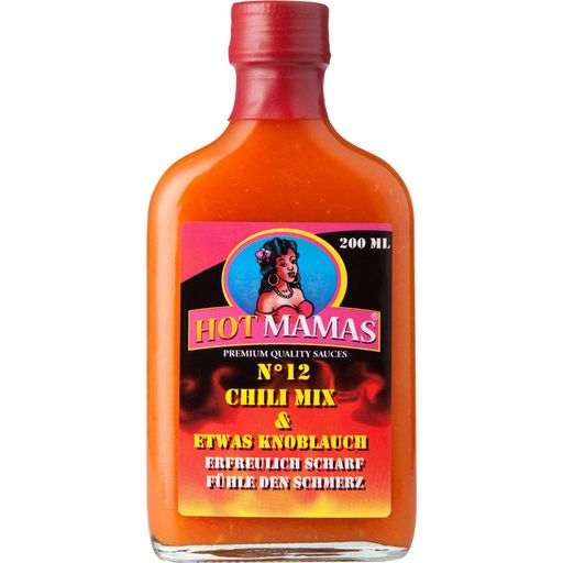 HotMamas Sauce N°12 aux Multiples Piments & Ail