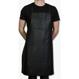 Dutchdeluxes Suspender Classic Apron - Black