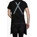 Dutchdeluxes Suspender Classic Apron - Black