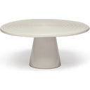 Dutchdeluxes Alzata per Torta in Ceramica - Bianco - Medium