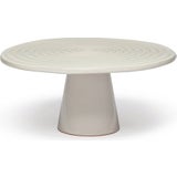 Dutchdeluxes Alzata per Torta in Ceramica - Bianco