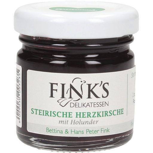 Fink's Delikatessen Steirische Herzkirsche mit Holunder