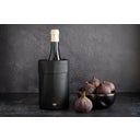 Dutchdeluxes Usnjen hladilni etui za vino - Classic Black