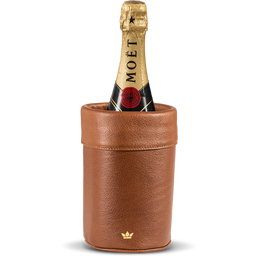 Dutchdeluxes Seau à Vin en Cuir - Classic Brown
