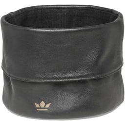 Dutchdeluxes Brotkorb aus Leder - Classic Black