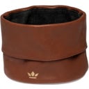 Corbeille à Pain en Cuir, Classic Brown