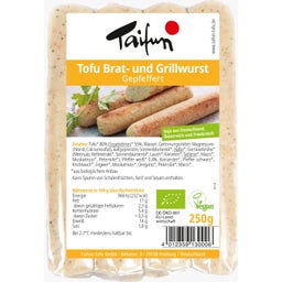 Bio Tofu Brat- und Grillwurst, gepfeffert - 250 g