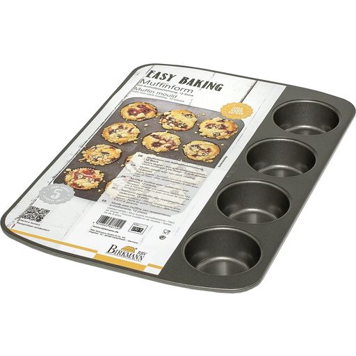 Easy Baking - Teglia per Muffin, 12 pezzi - 1 pz.