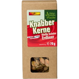 Naturprodukte Fuchs Kürbisknabberkerne Weiße Schoko Erdbeer