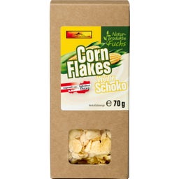 Naturprodukte Fuchs Knabber-Cornflakes Weiße Schoko