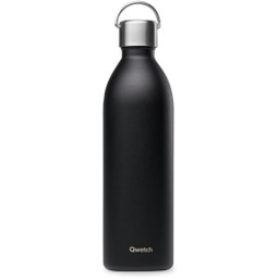 Qwetch Isotermflaska ACTIVE, 1L - Matt svart
