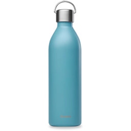 Qwetch ACTIVE Insulated Bottle, 1 L - Matt Steel Blue