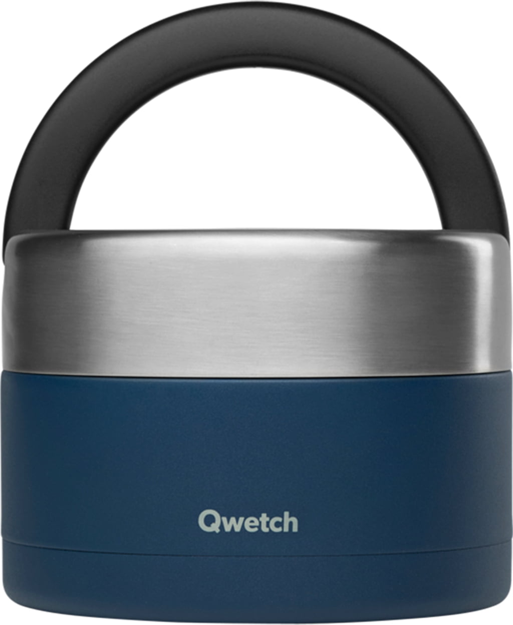 Izotermický obědový box s ouškem, 650 ml, Matná půlnoční modrá