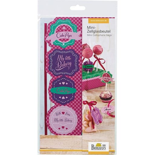 Mini-Sachets en Cellophane pour Cake Pops - 1 kit(s)