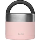 Qwetch Insulated Lunch Box with Handle, 850 ml - Pastel Pink