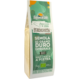 Organic Whole Grain Durum Wheat Semolina - Perciasacchi - 1.000 g