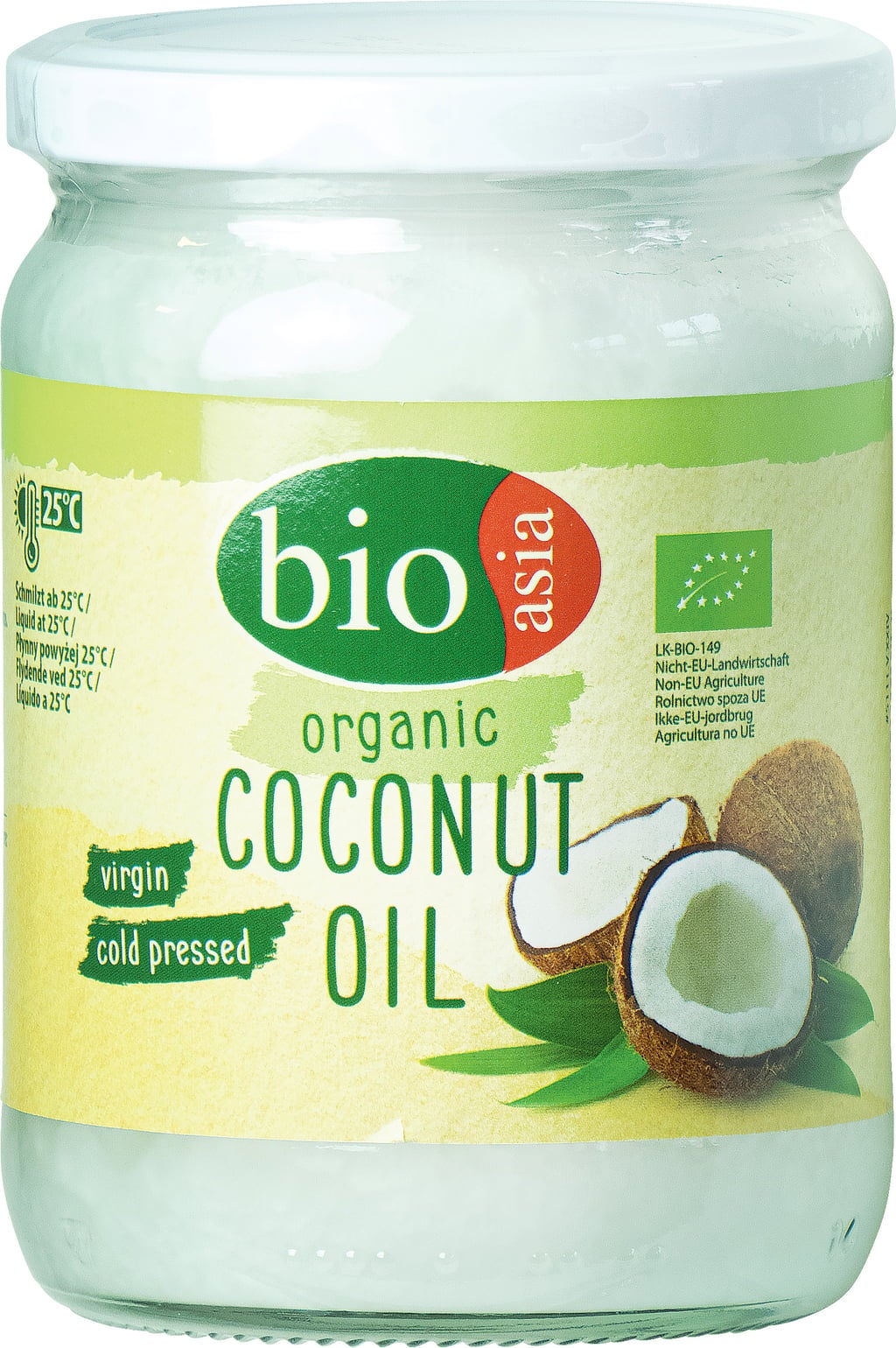 bioasia Bio panenský kokosový olej - 500 ml